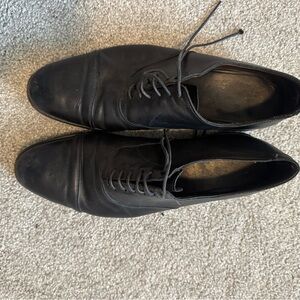 Allen Edmonds Black Leather Oxfords